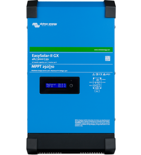 Victron EasySolar-II 48/5000/70-50 MPPT 250/100 GX Inverter